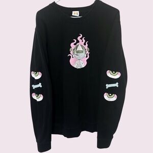 Omocat anime girl crewneck